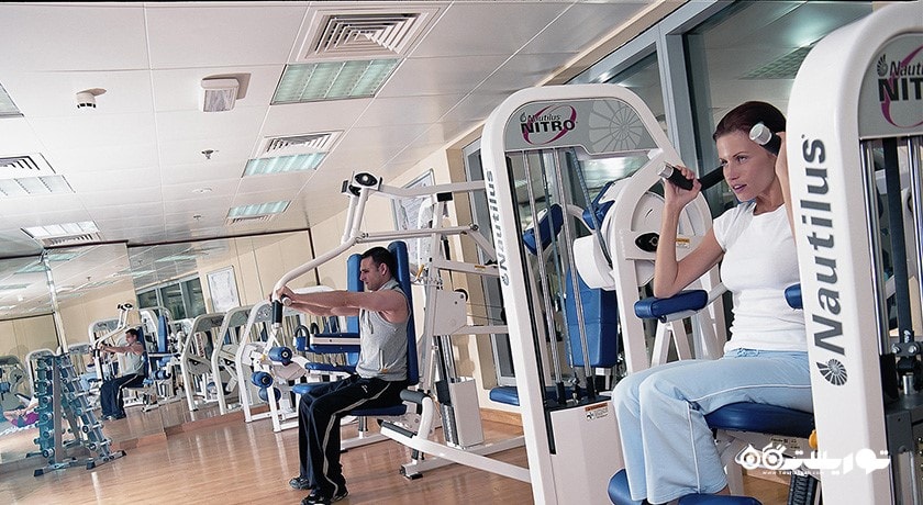 سالن ورزشی هتل آپارتمان امارات کنکورد