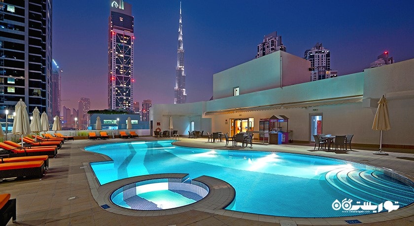 استخر روباز هتل آپارتمان سیتی پریمیر