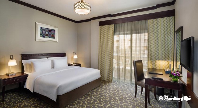 تخت بزرگ آپارتمان های هتل