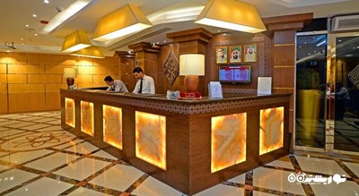 میز پذیرش هتل آپارتمان امارات استارز