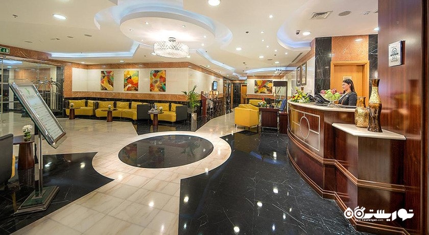 نمای لابی هتل آپارتمان الخوری البرشا