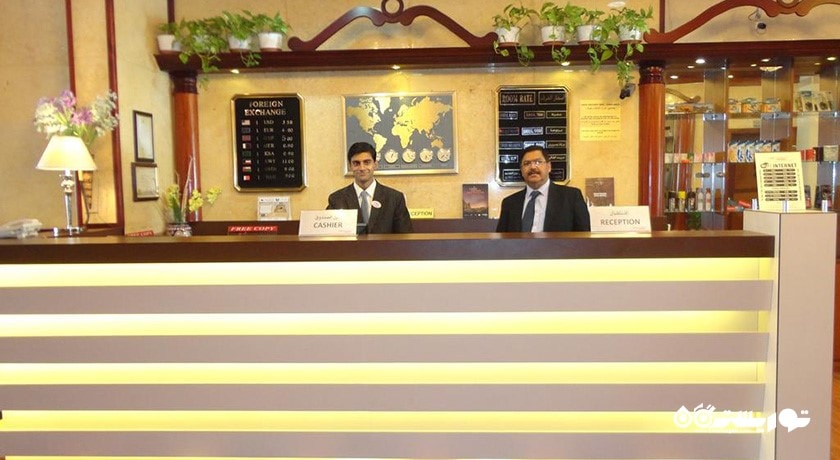 میز پذیرش هتل فورچون دیرا