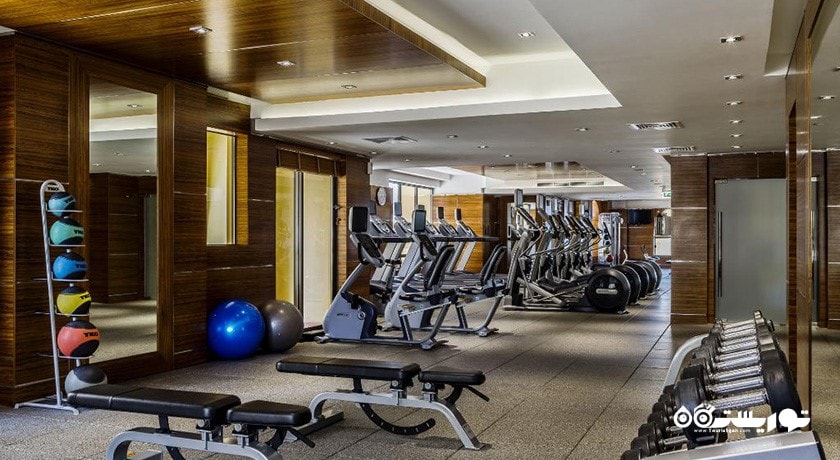 سالن ورزشی هتل هیلتون دبی د واک