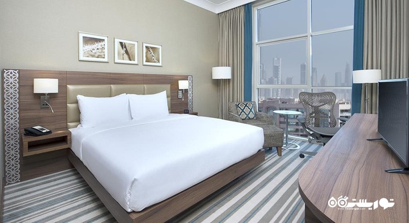 نمای تخت بزرگ اتاق سوپریور