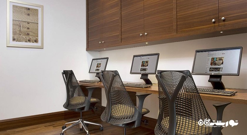 نمایی از مرکز کسب و کار هتل