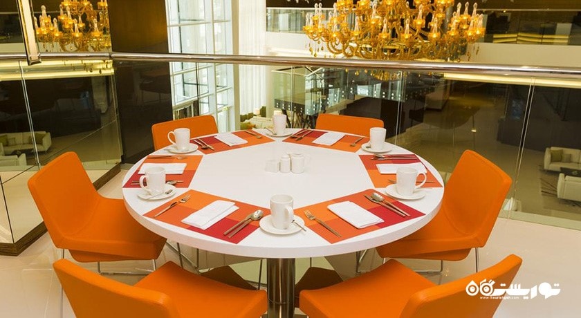 رستوران هتل آپارتمان آداجیو پریمیوم دبی البرشا