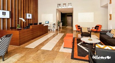 نمای لابی هتل آپارتمان آداجیو پریمیوم دبی البرشا
