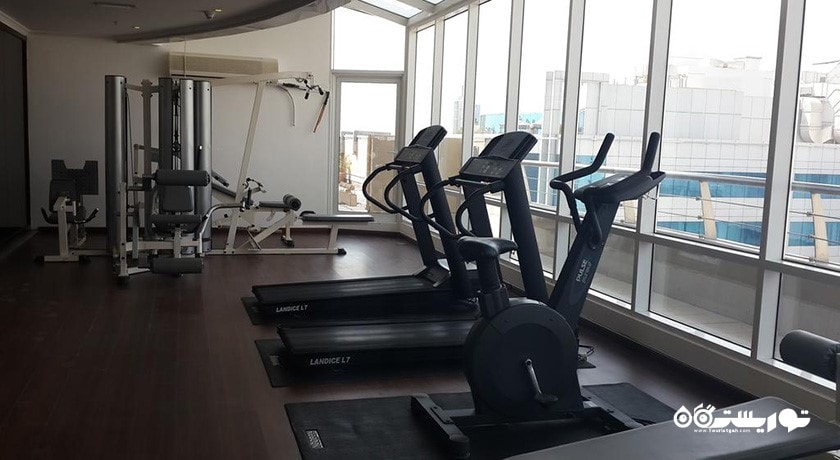 سالن ورزشی هتل آپارتمان دوناتلو