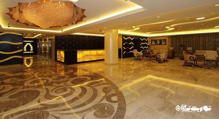 نمای لابی هتل آپارتمان آیوری گرند