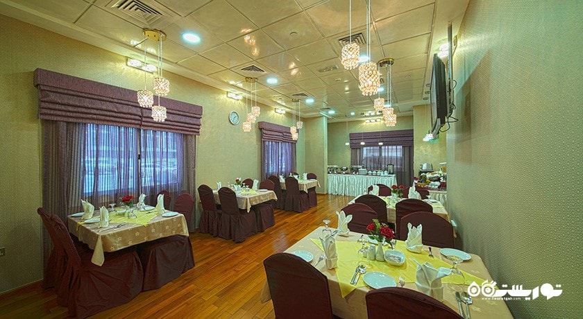 کافی شاپ هتل آپارتمان رز گاردن بر دبی