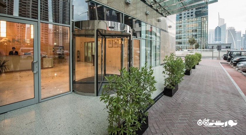 درب ورودی هتل آپارتمان اوکس لیوا هایتس