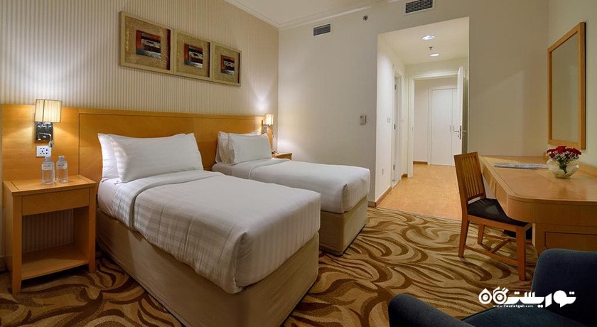 تخت های توئین آپارتمان دو خوابه دلوکس