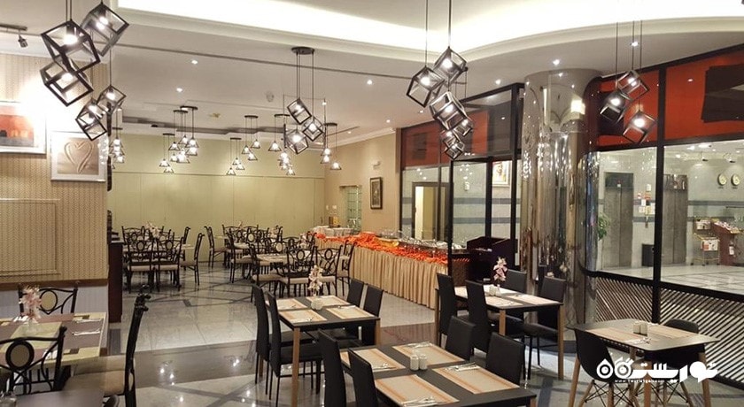 نمای رستوران هتل آپارتمان پرل رزیدنس