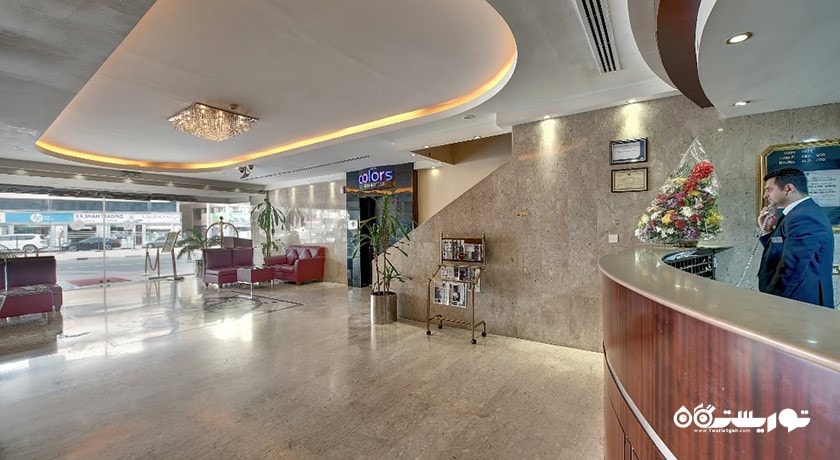 میز پذیرش هتل پالم بیچ