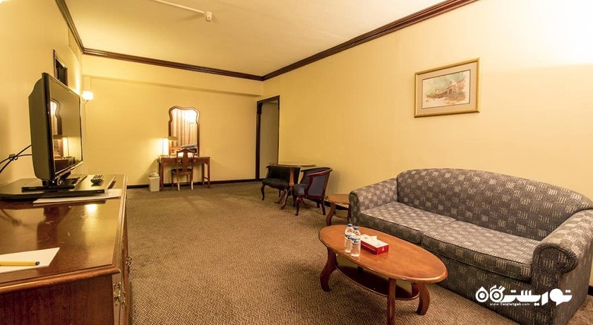 محوطه نشیمن سوئیت لاکچری