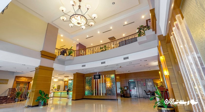 نمای لابی هتل کریستال کرون کوالالامپور