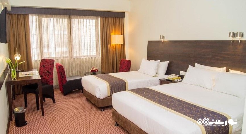 نمای تخت های اتاق پرمیوم تریپل