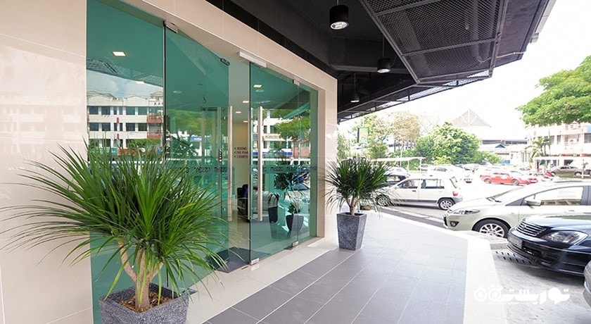 درب ورودی هتل مزو کوالالامپور