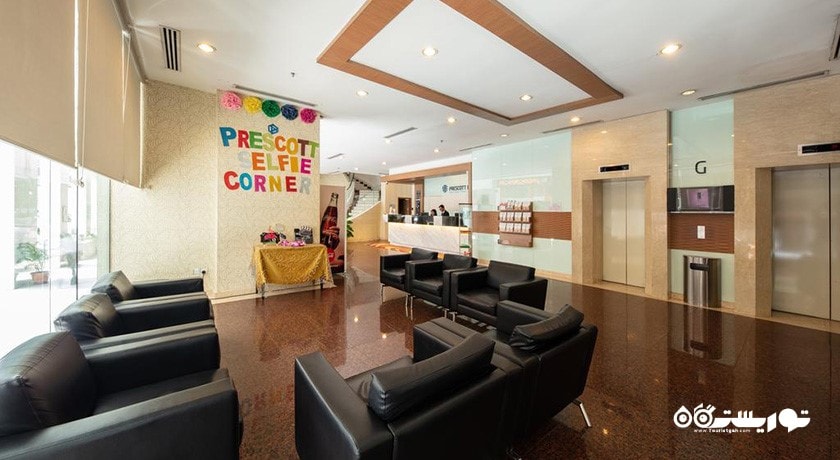 محوطه نشیمن لابی هتل