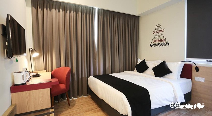 نمای تخت بزرگ اتاق استاندارد