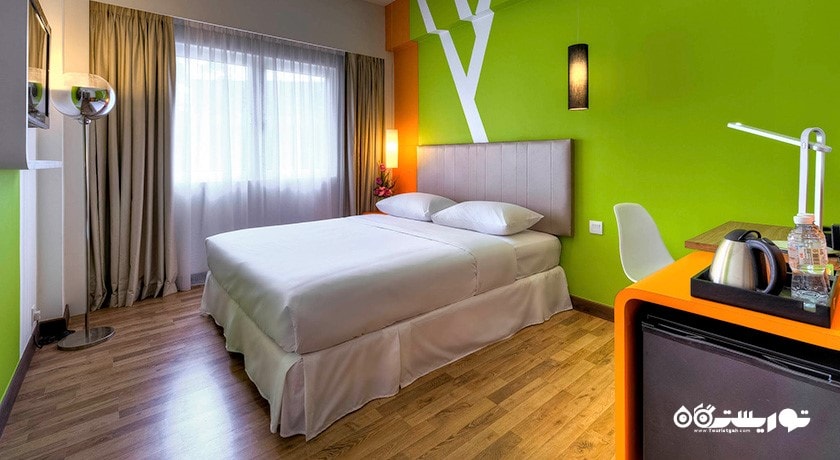 نمای تخت بزرگ اتاق استاندارد