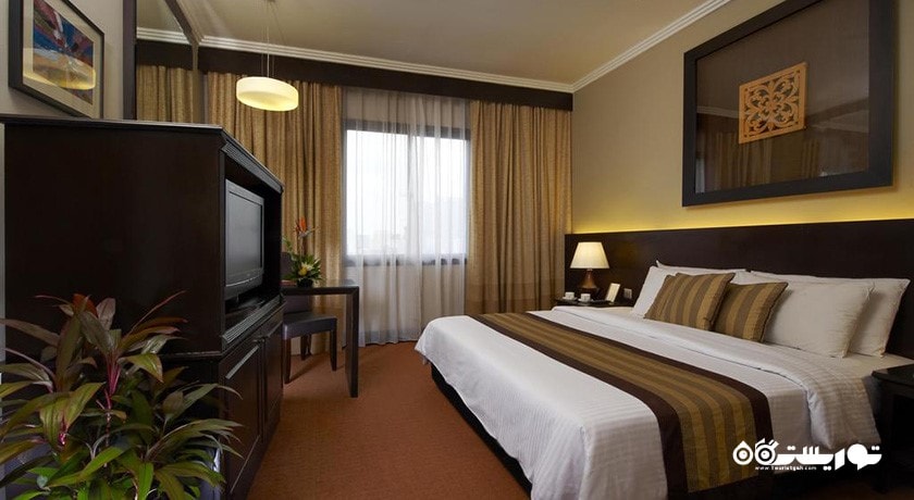 نمای تخت بزرگ اتاق سوپریور