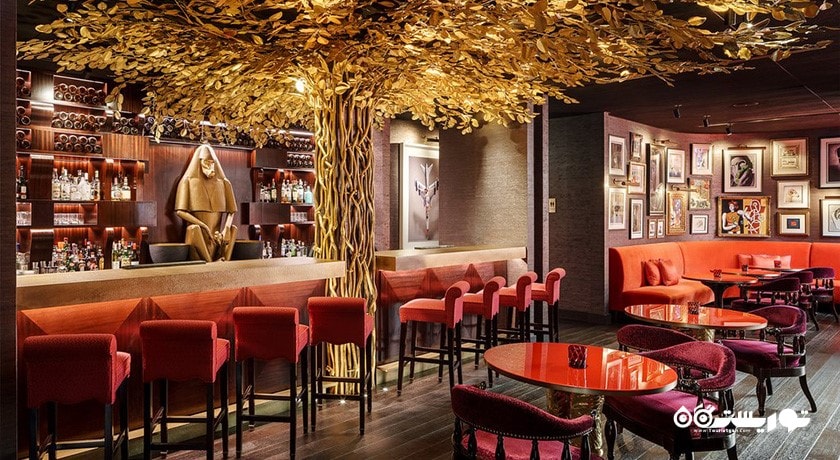 نمایی از بار هتل وگابوند