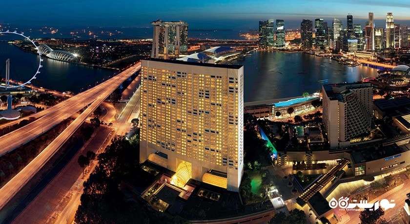 نمای ساختمان هتل ریتز کارلتون میلنیا سنگاپور