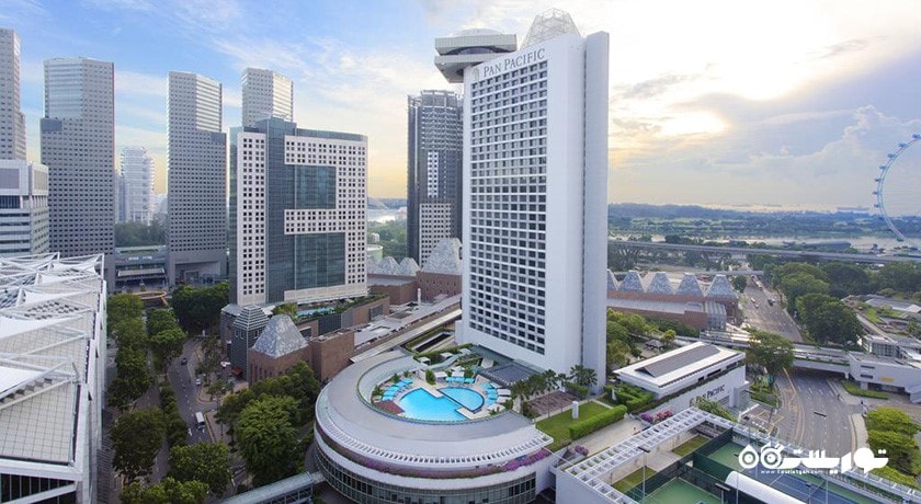 نمای کلی هتل پن پسیفیک سنگاپور