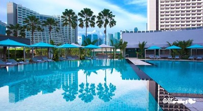 استخر روباز هتل پن پسیفیک سنگاپور