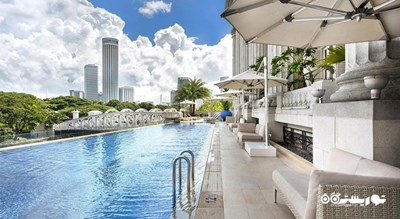 استخر روباز هتل فولرتن سنگاپور