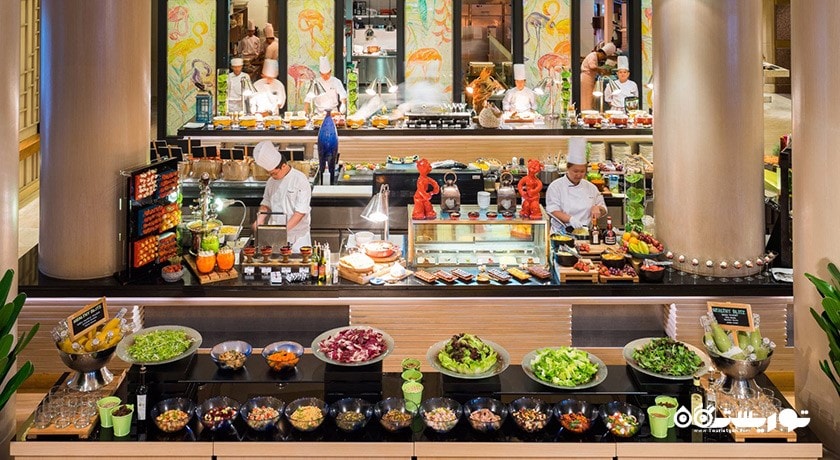 رستوران اسکارز هتل کنراد سنتنیال سنگاپور