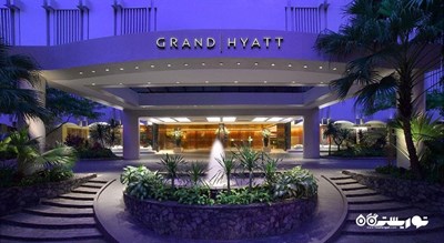 درب ورودی هتل گرند حیات سنگاپور