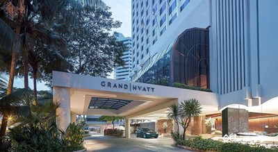 نمای دیگر هتل گرند حیات سنگاپور