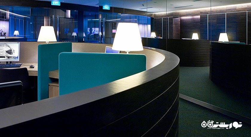 نمایی از مرکز کسب و کار هتل