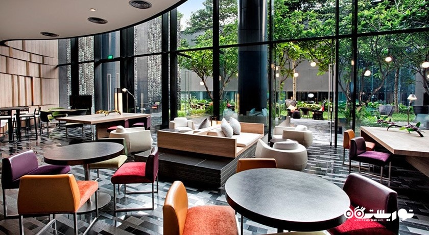 لابی لانج هتل کرون پلازا چانگی ایرپورت