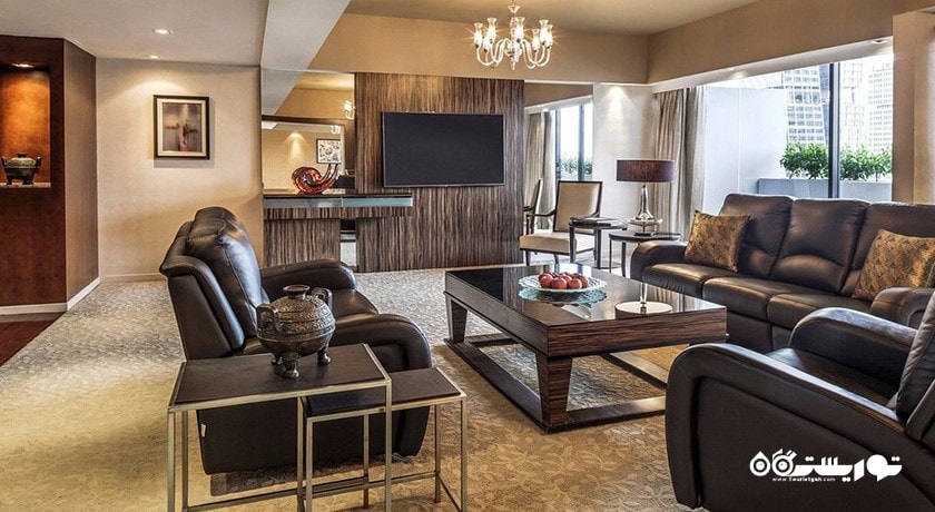 محوطه نشیمن سوئیت پرزیدنشال