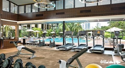 سالن ورزشی هتل شراتون تاورز سنگاپور