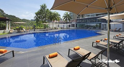 استخر روباز هتل شراتون تاورز سنگاپور