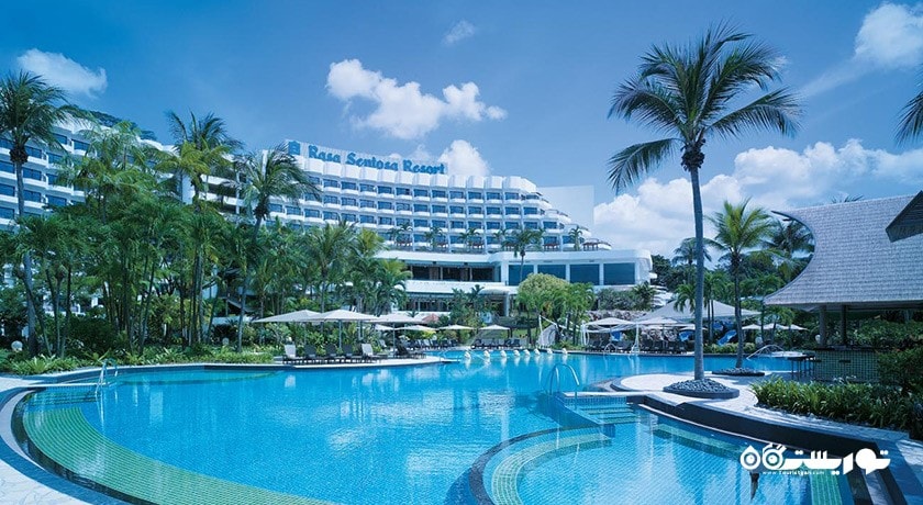 استخر روباز هتل شانگری لاز راسا سانتوسا ریزورت اند اسپا