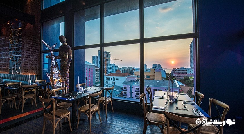 چشم انداز زیبای رستوران بیگ فیش