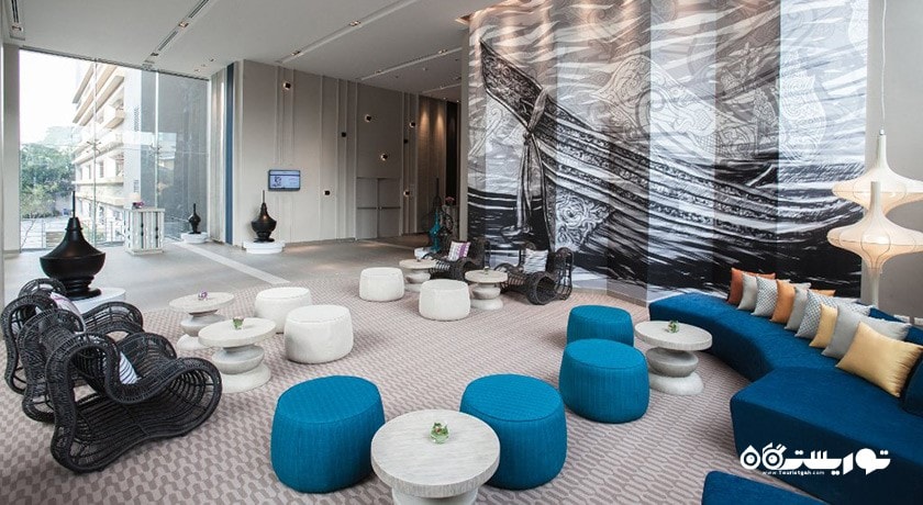محوطه نشیمن لابی هتل