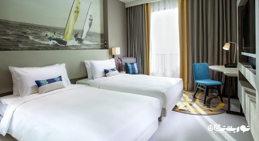 تخت های توئین اتاق دلوکس