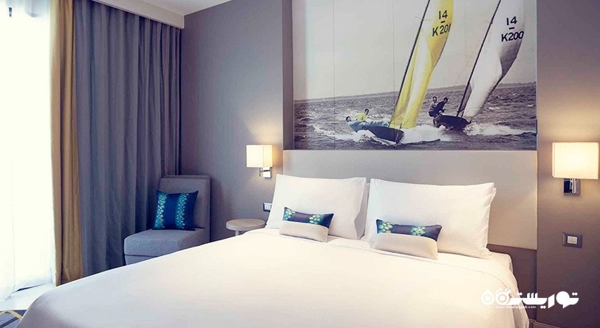 نمای تخت بزرگ اتاق سوپریور