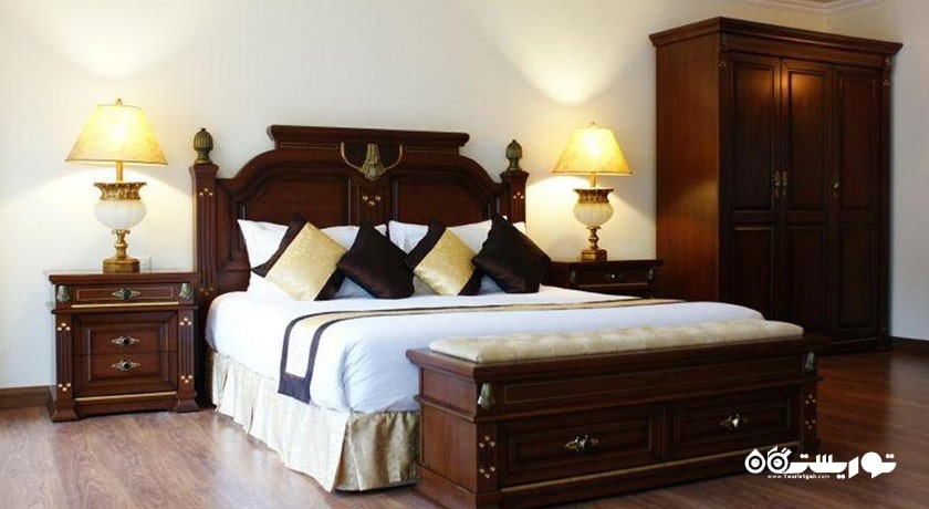 نمای تخت بزرگ اتاق سوپریور