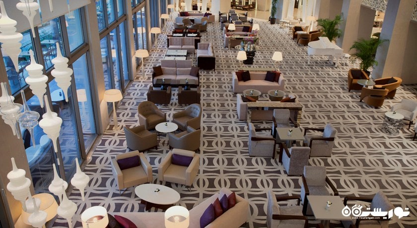 نمای لابی لانج هتل آکرا پارک باروت