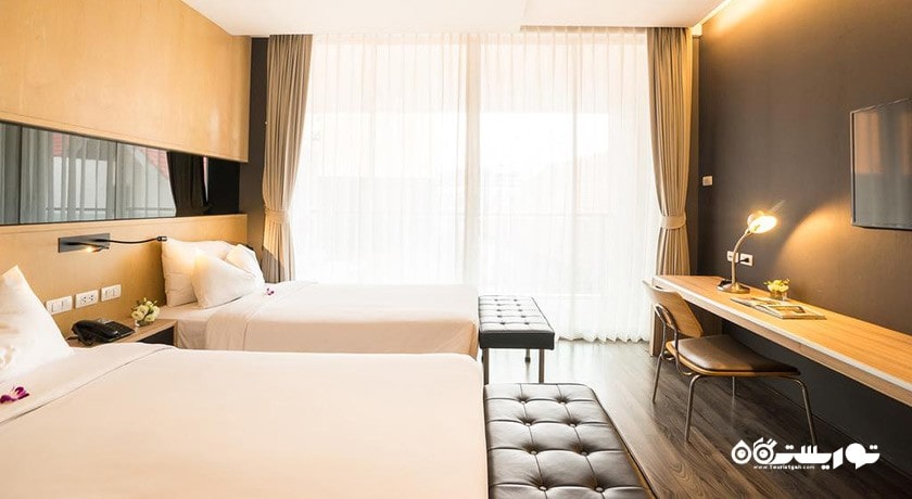 تخت های توئین اتاق دلوکس