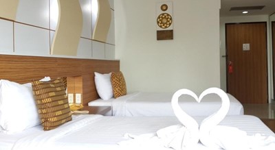 تخت های توئین اتاق دلوکس