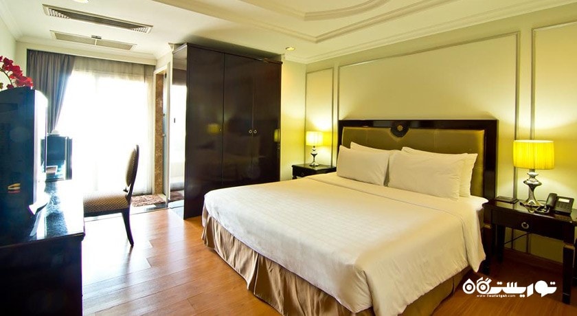 نمای تخت بزرگ اتاق استاندارد