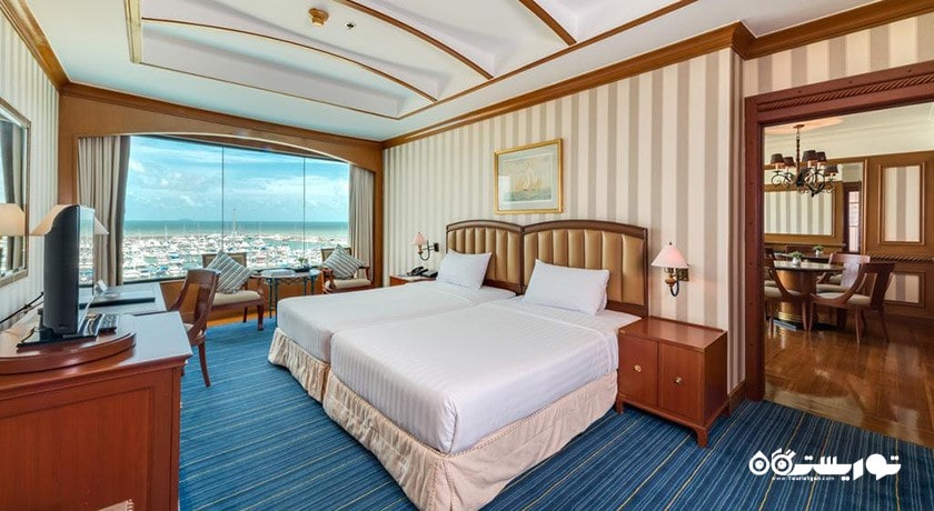 تخت های توئین سوئیت دوخوابه